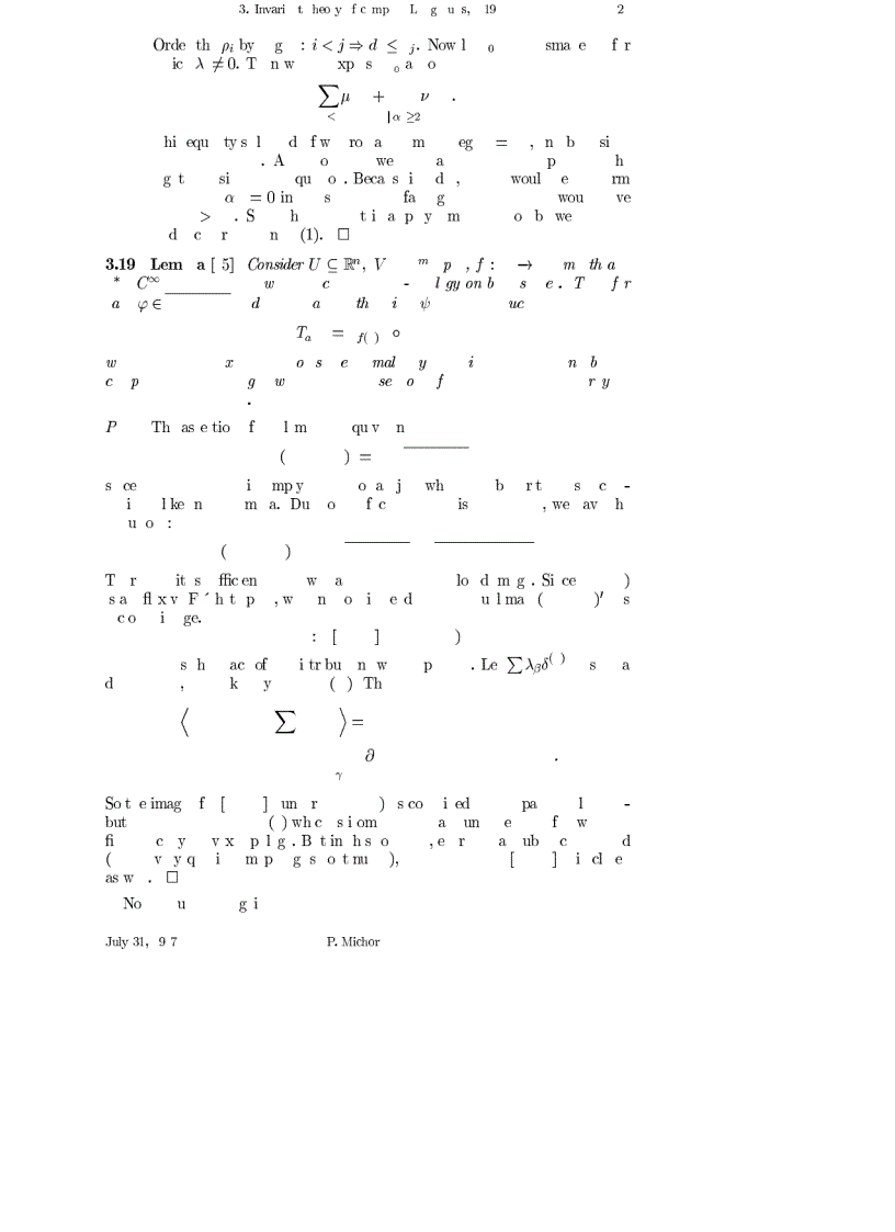 image for page Isometric Actions of Lie Groups and Invariants jnl article