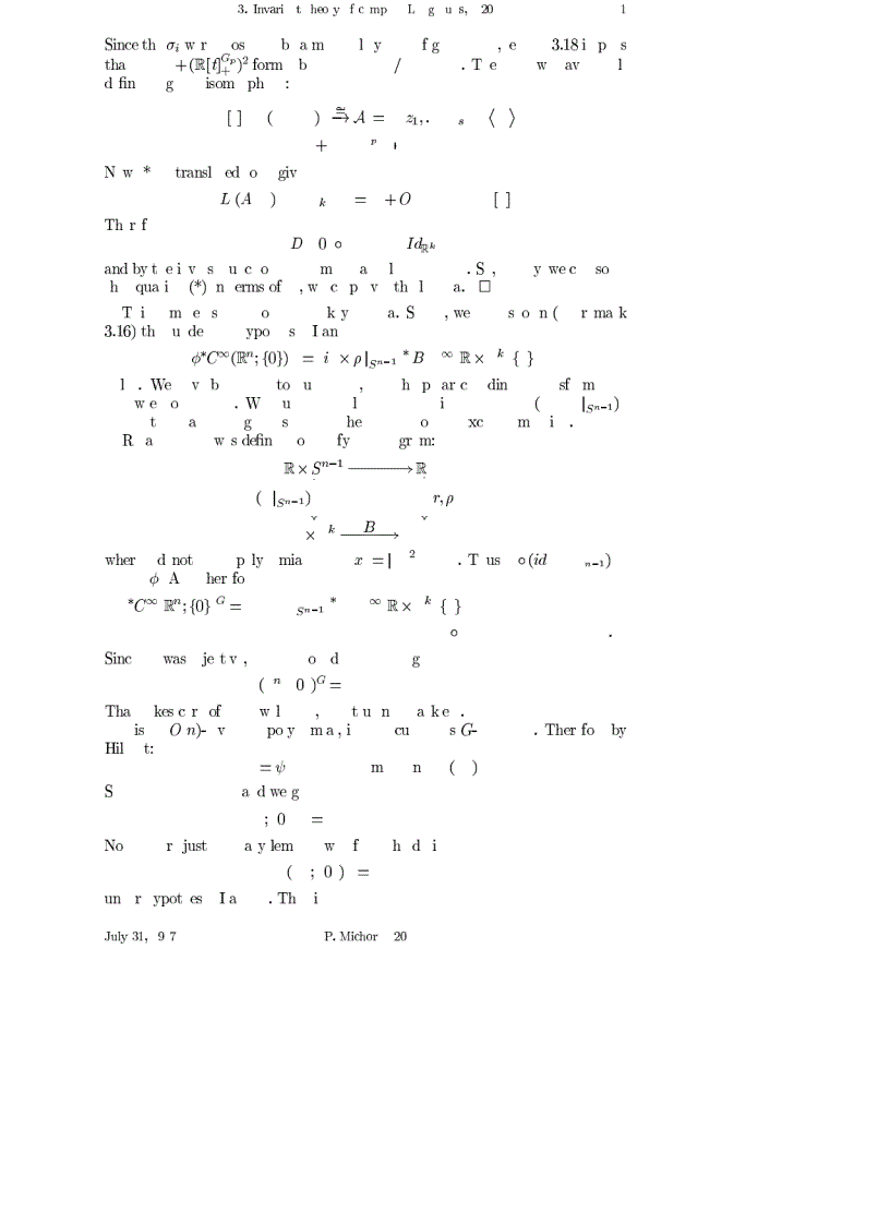 image for page Isometric Actions of Lie Groups and Invariants jnl article