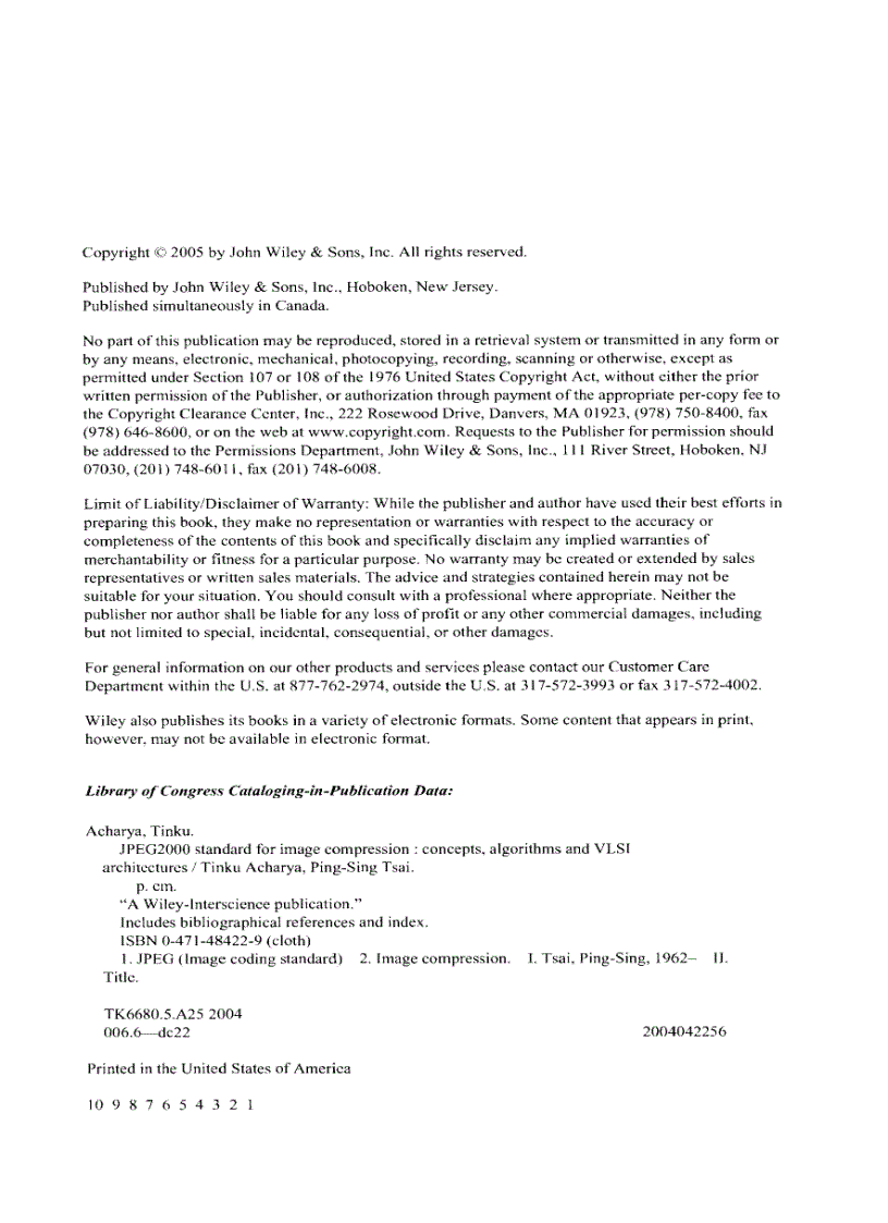 image for page JPEG2000 Standard for Image Compression Concepts Algorithms and VLSI Architectures
