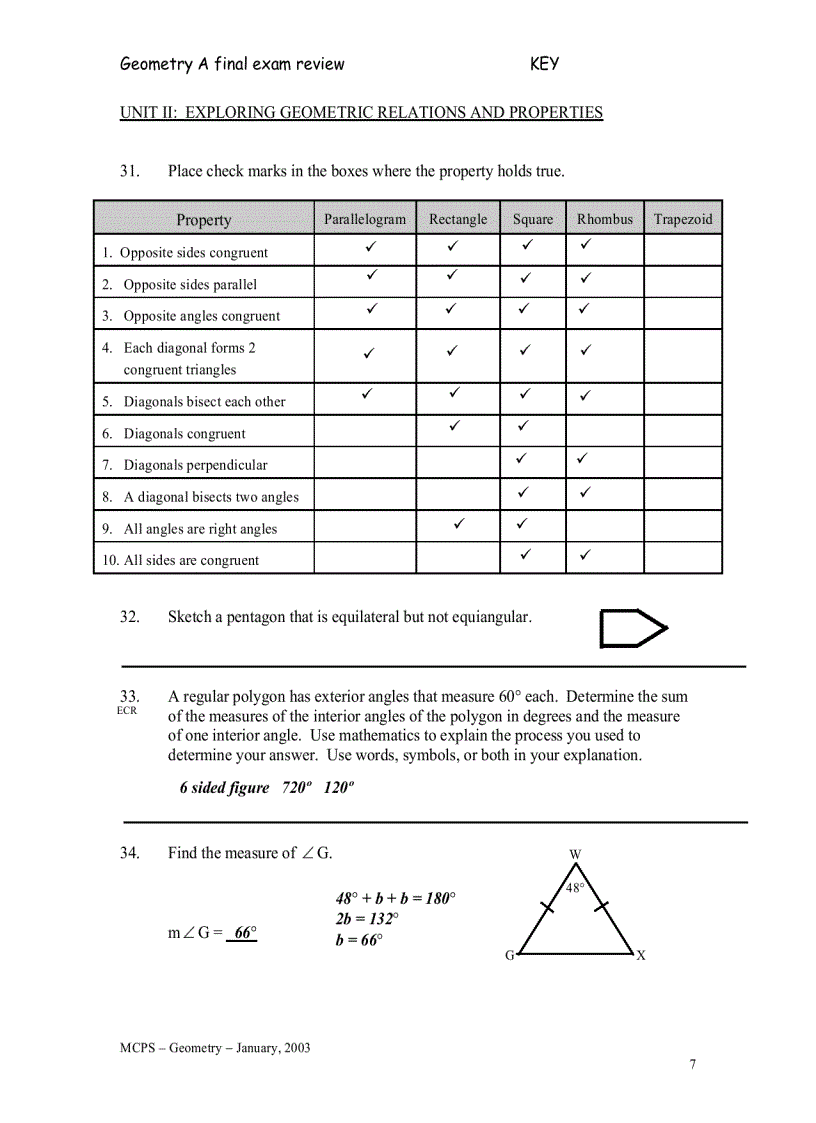 image for page Key Geometry A Review 2003