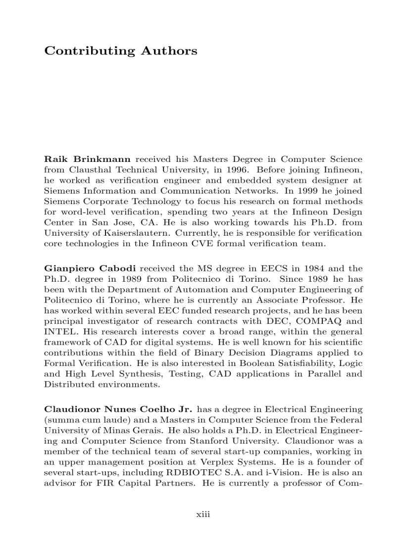 image for page Kluwer Advanced Formal Verification