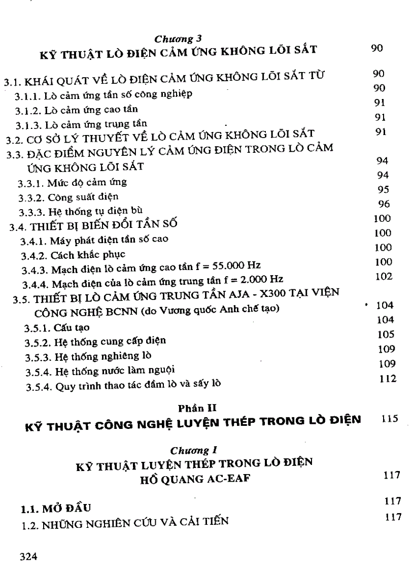 image for page Kỹ thuật lò điện luyện thép