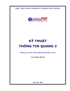 Kỹ thuật thông tin quang nâng cao Thông tin quang 2