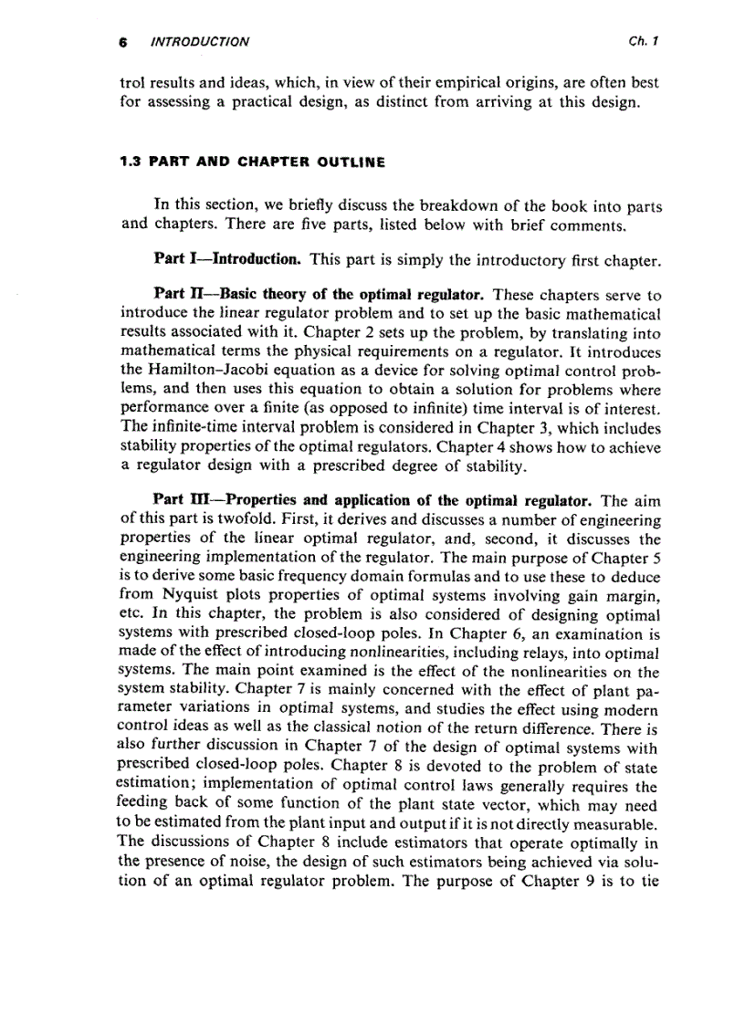image for page Linear Optimal Control