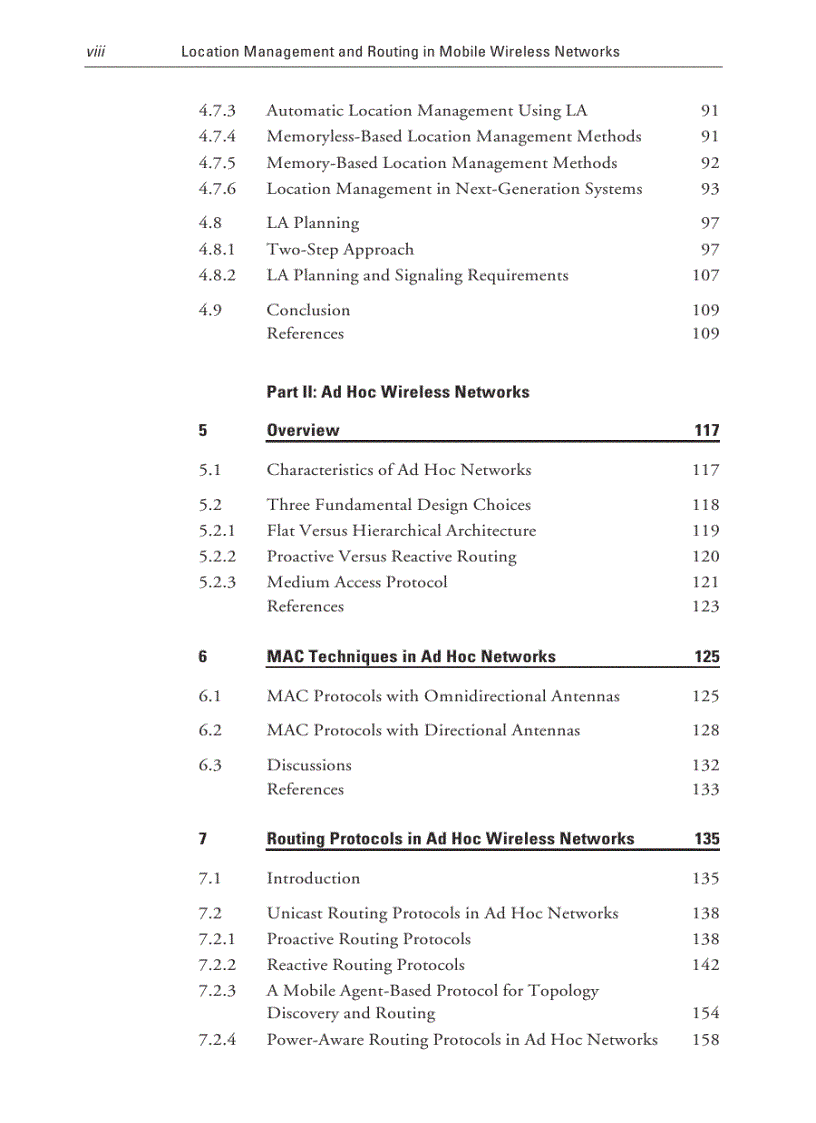 image for page Location Management and Routing in Mobile Wireless Networks