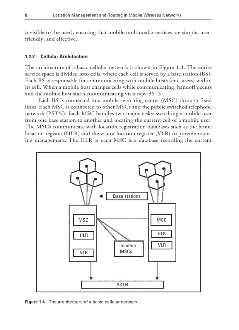 image for page Location Management and Routing in Mobile Wireless Networks
