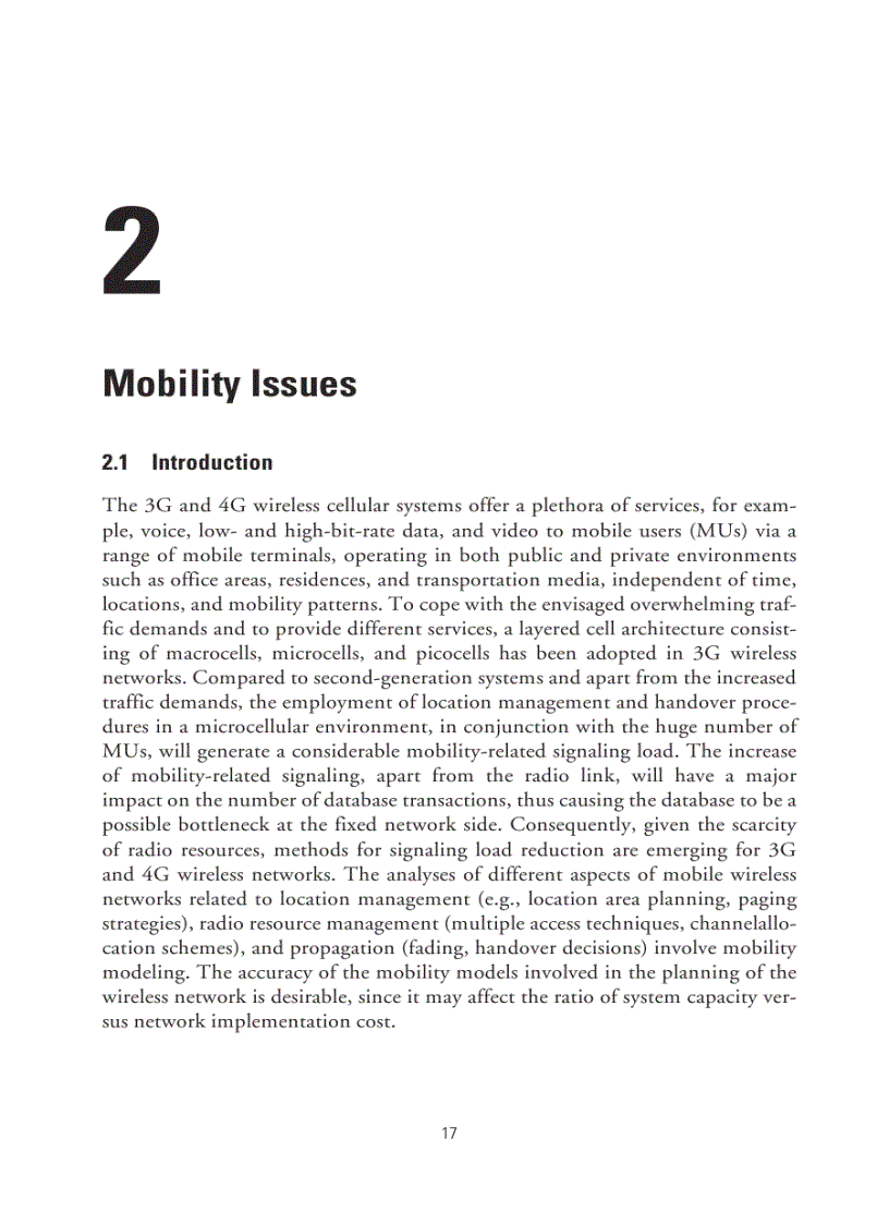 image for page Location Management and Routing in Mobile Wireless Networks