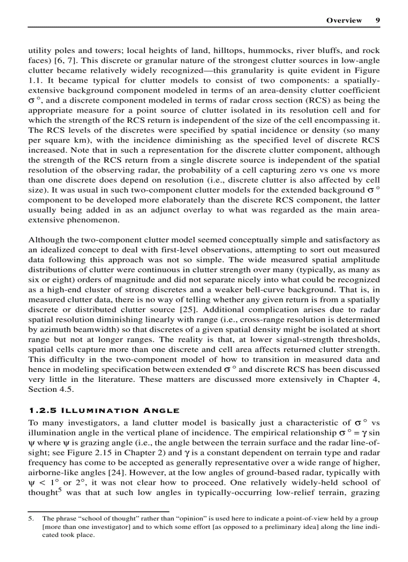 image for page Low Angle Radar Land Clutter Measurements and Empirical Models