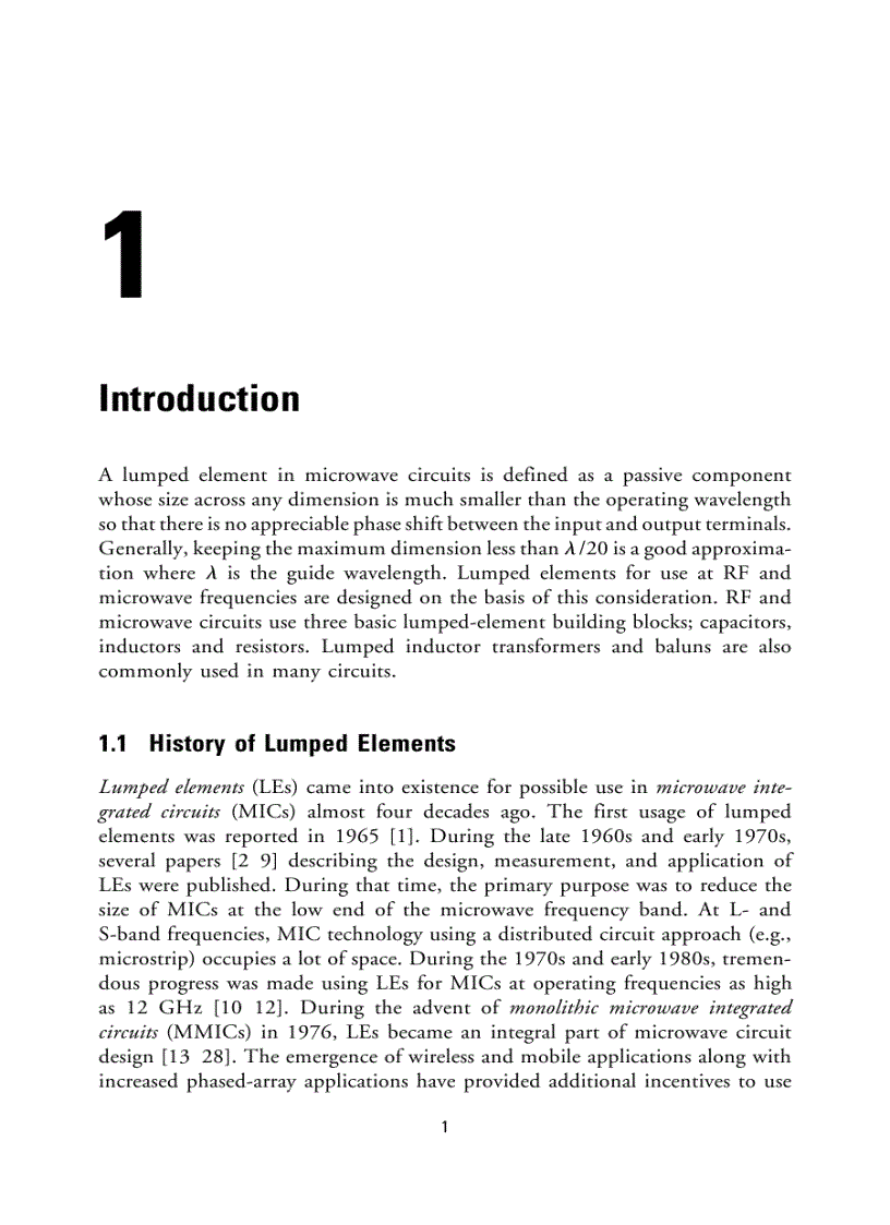 image for page Lumped Elements for RF and Microwave Circuits