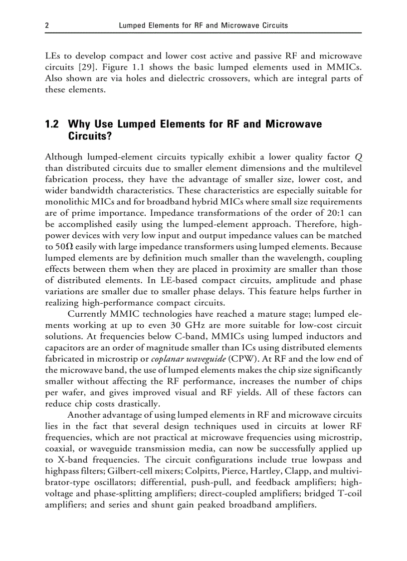 image for page Lumped Elements for RF and Microwave Circuits