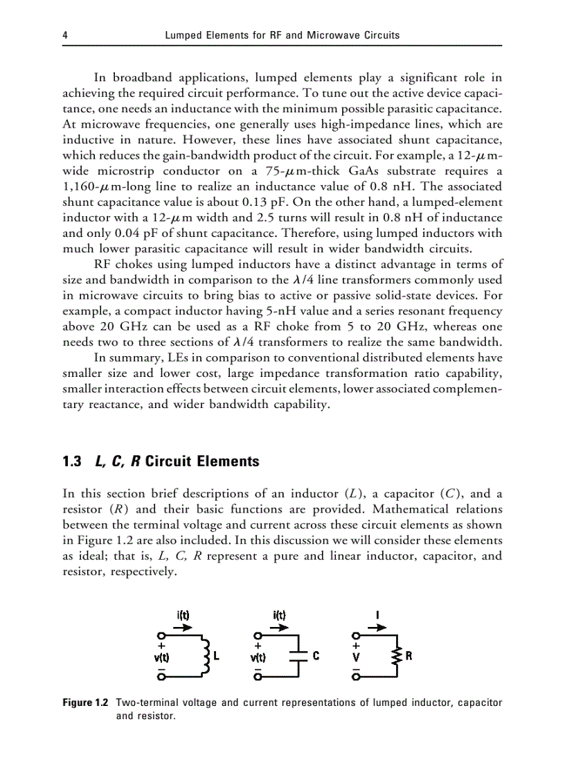 image for page Lumped Elements for RF and Microwave Circuits