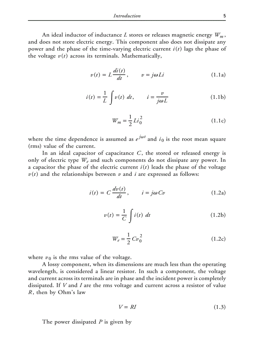 image for page Lumped Elements for RF and Microwave Circuits