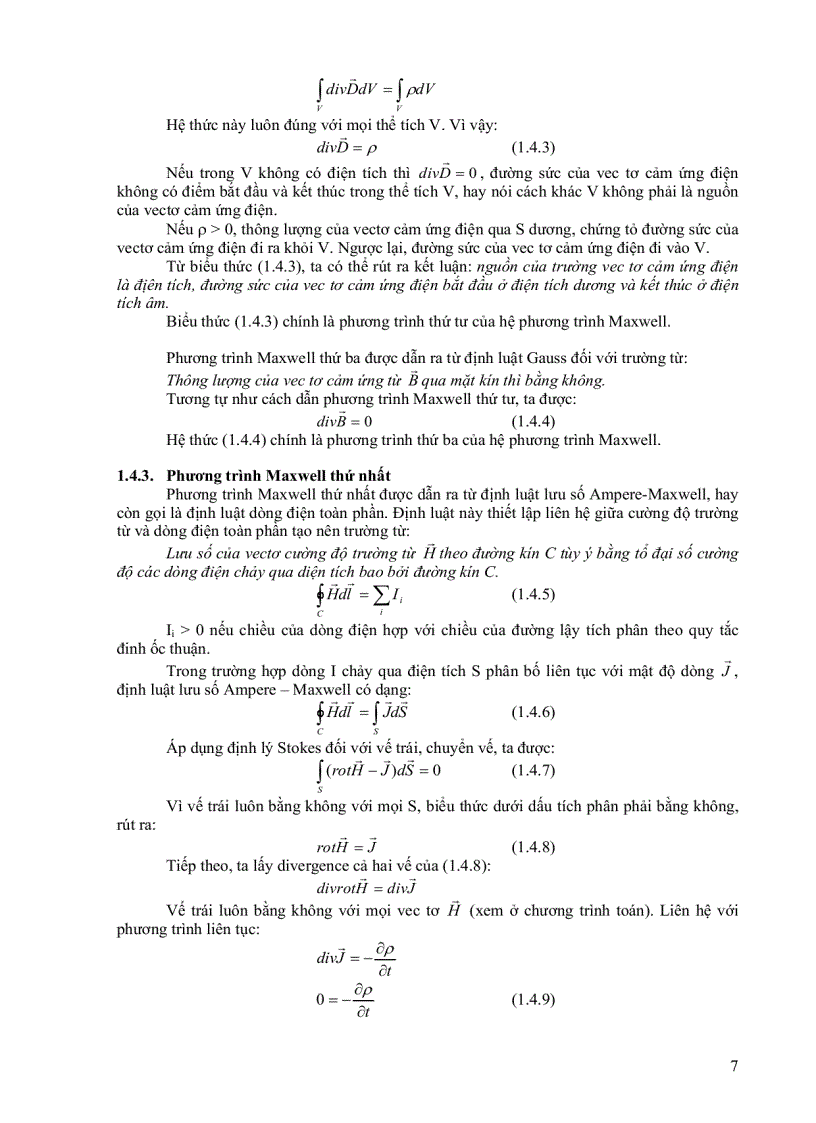 image for page Lý Thuyết Trường Điện Từ và Siêu Cao Tần