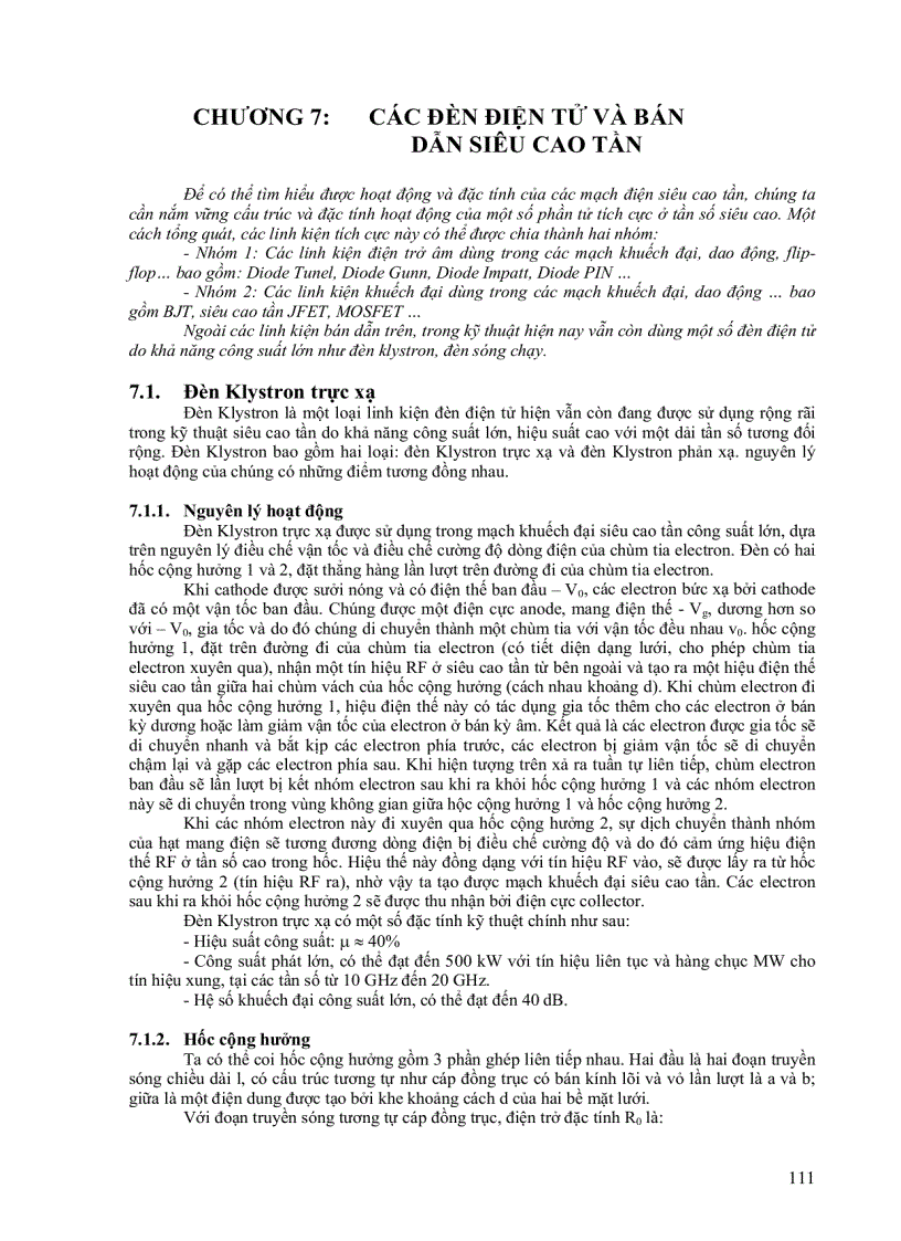 image for page Lý Thuyết Trường Điện Từ và Siêu Cao Tần