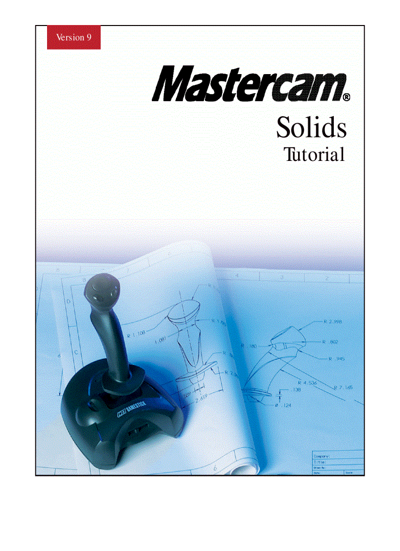 image for page Mastercam 9 Solids Tutorial
