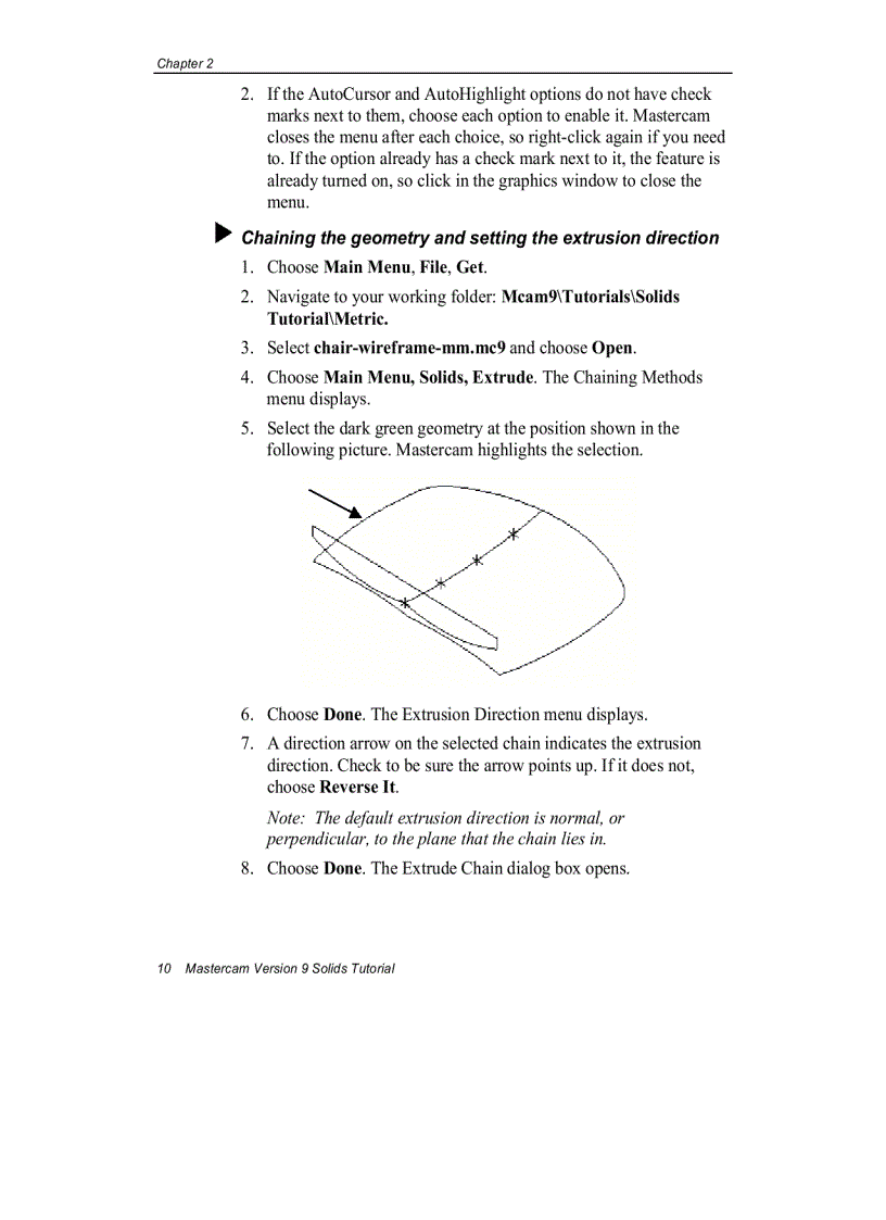 image for page Mastercam 9 Solids Tutorial