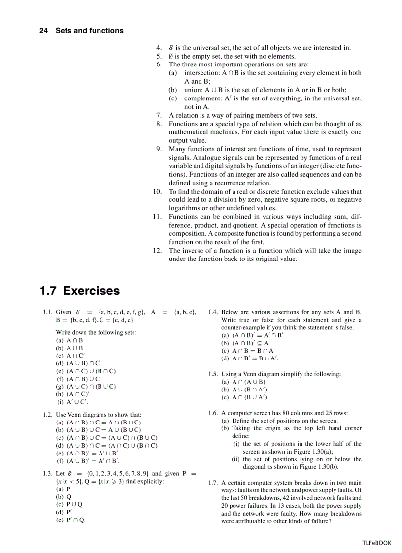 image for page Mathematics for Electrical Engineering and Computing