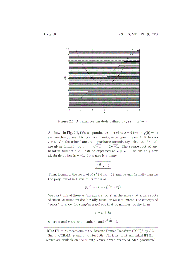 image for page Mathematics of the Discrete Fourier Transform