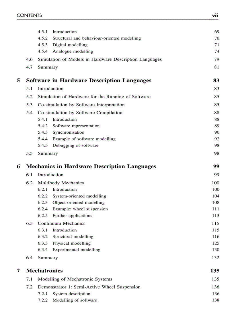 image for page Mechatronic Systems Modelling And Simulation With HDLs