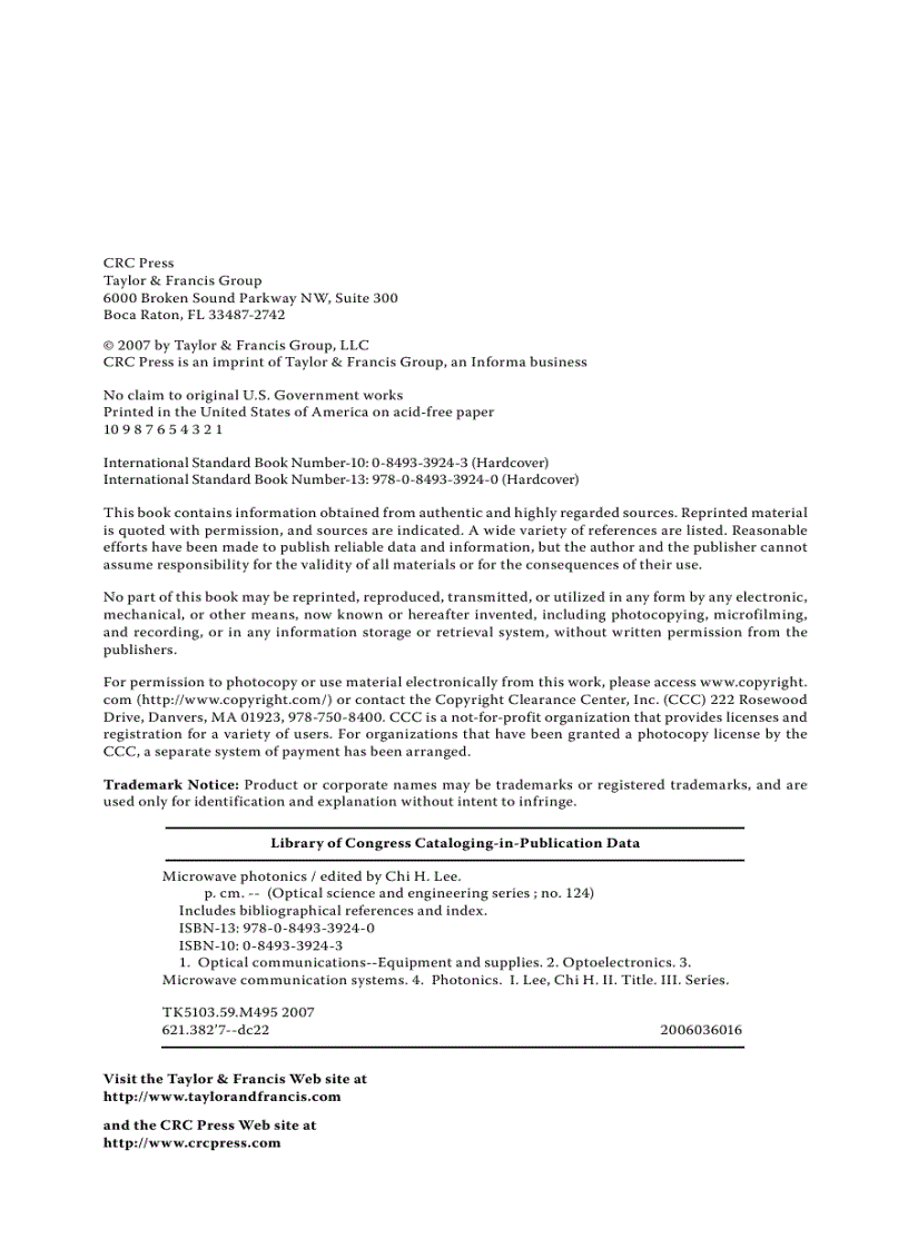 image for page Microwave Photonics