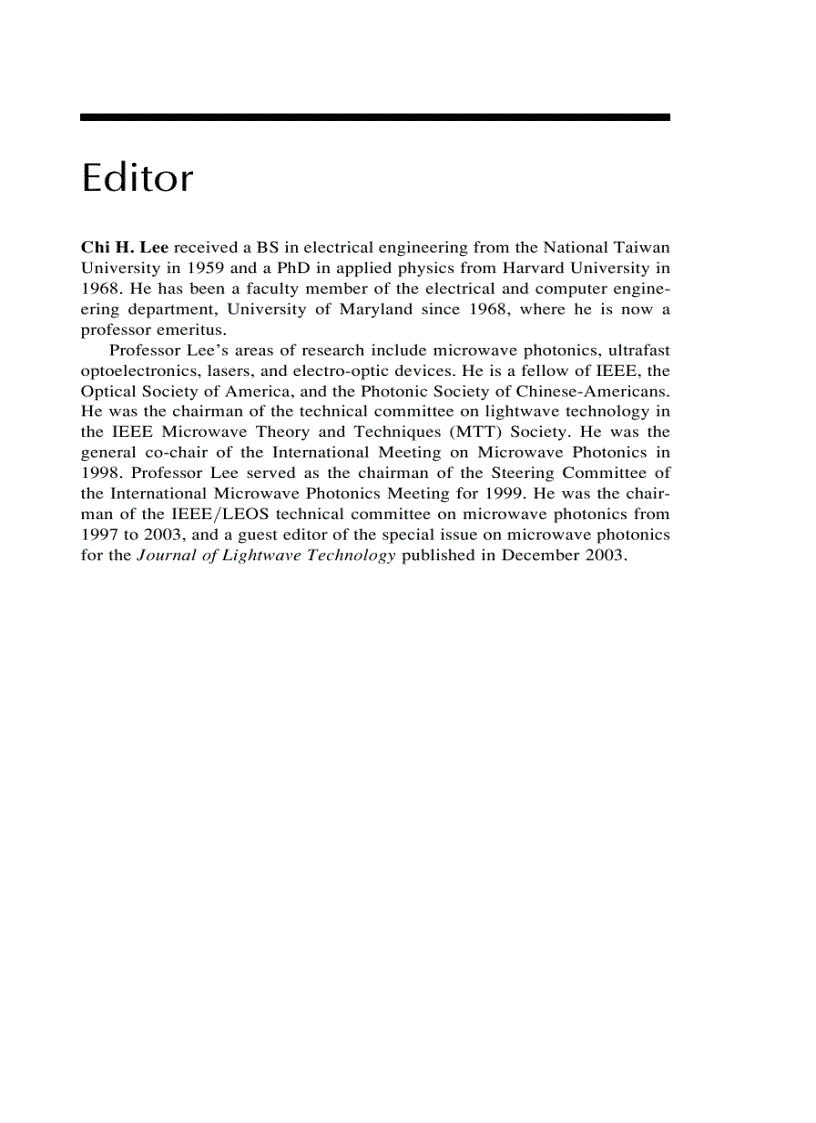 image for page Microwave Photonics