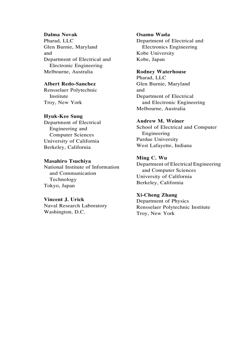 image for page Microwave Photonics