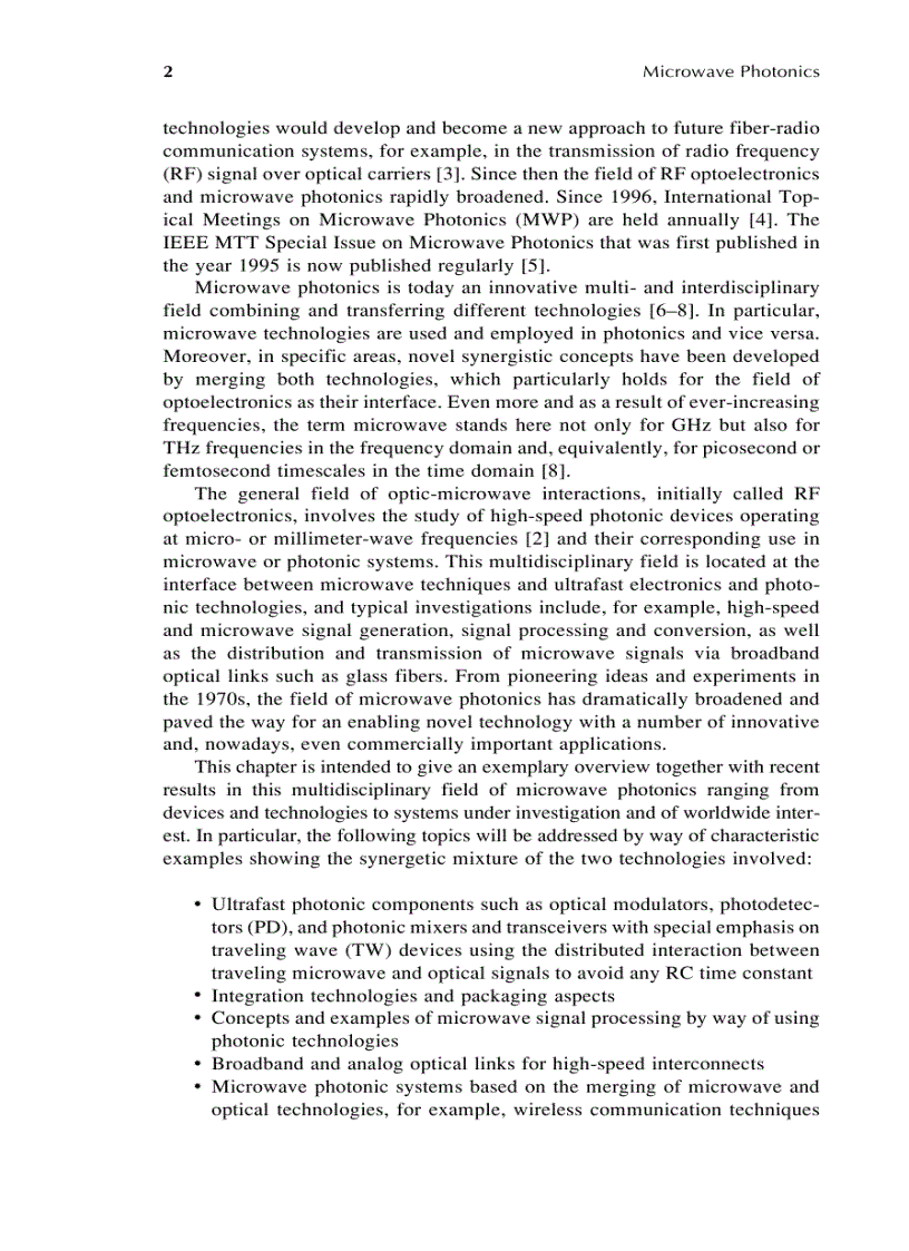 image for page Microwave Photonics
