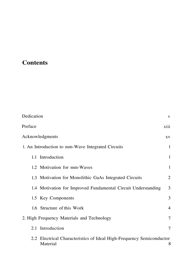 image for page Millimeter Wave Integrated Circuits