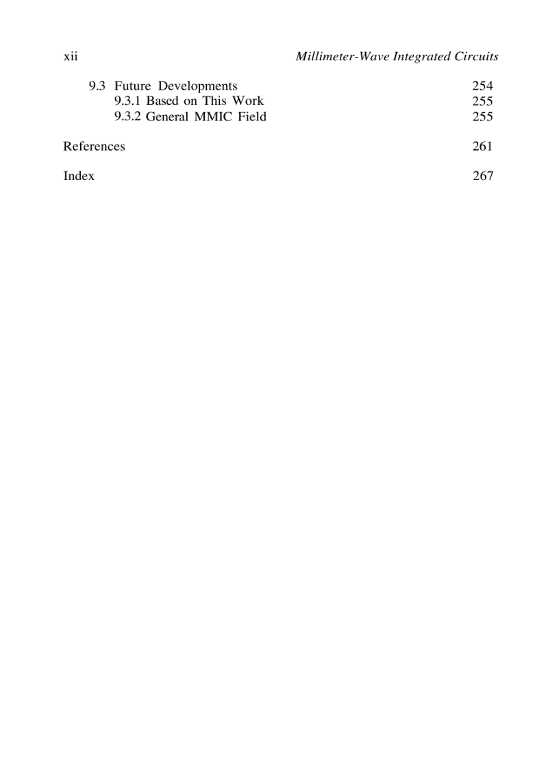 image for page Millimeter Wave Integrated Circuits