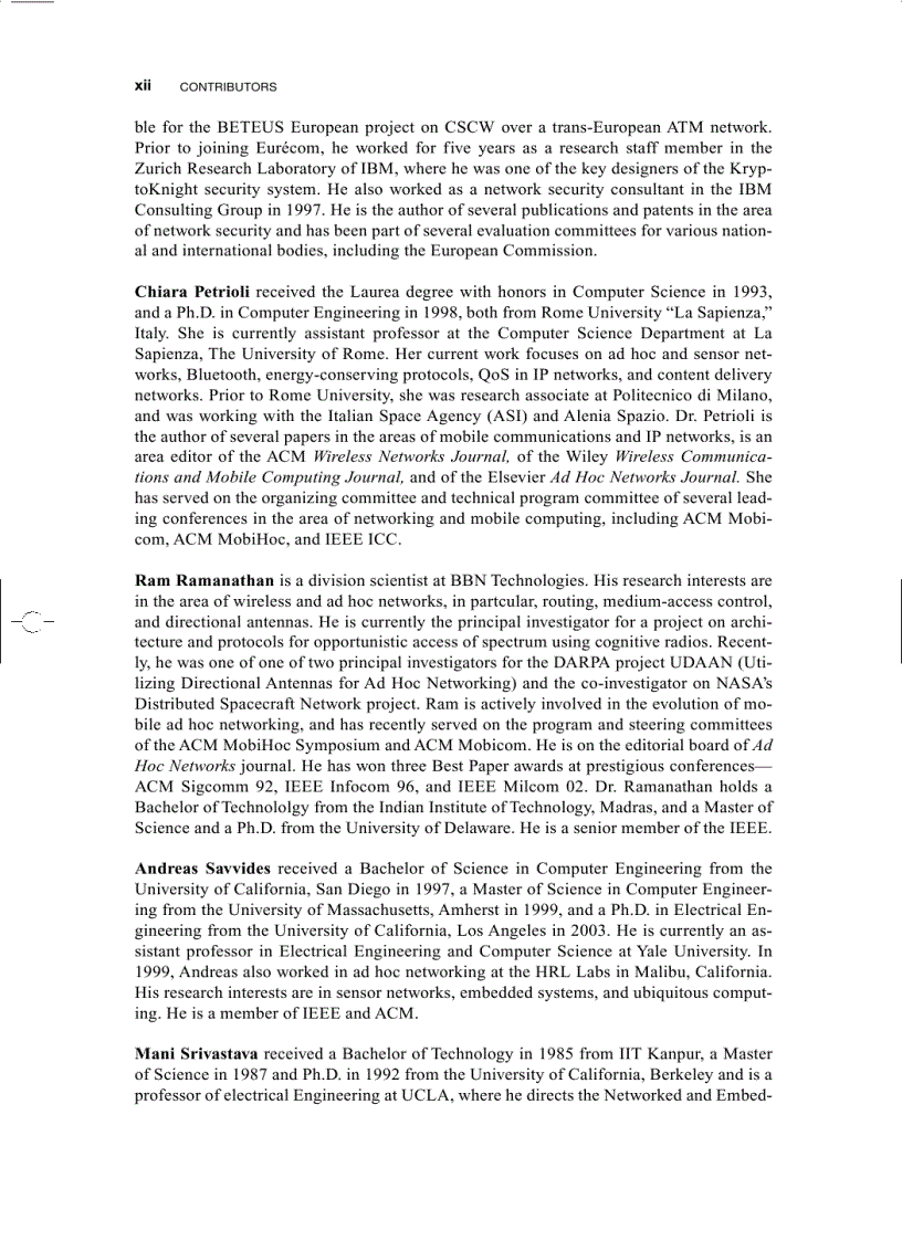 image for page Mobile Ad Hoc Networking