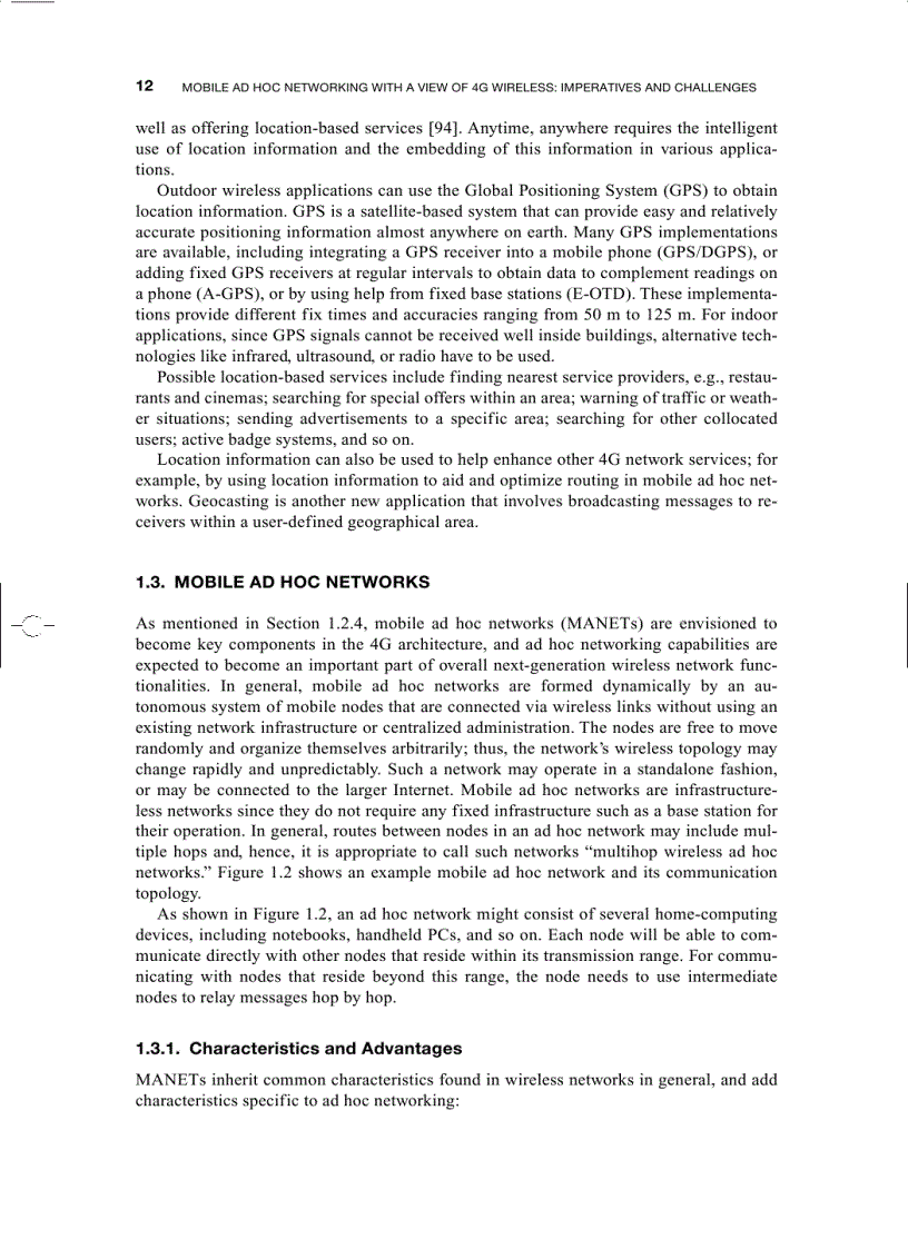 image for page Mobile Ad Hoc Networking