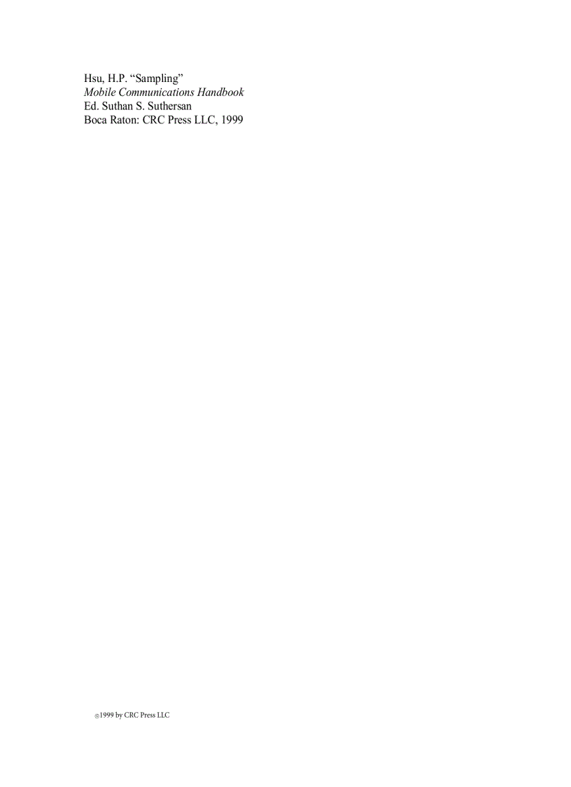 image for page Mobile Communications Contents