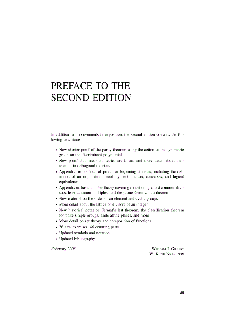 image for page Modern Algebra with Applications 2nd ed