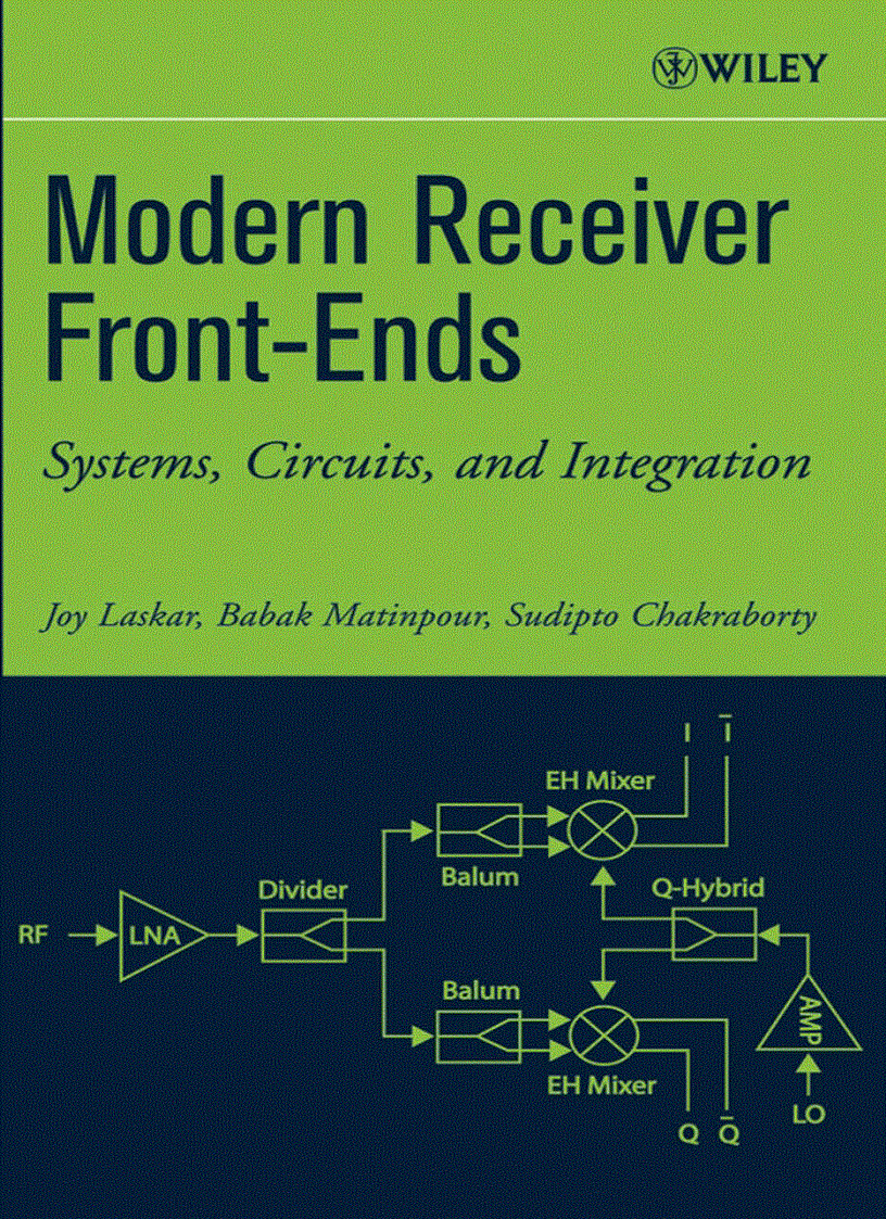 image for page Modern Receiver Front Ends Systems Circuits and Integration