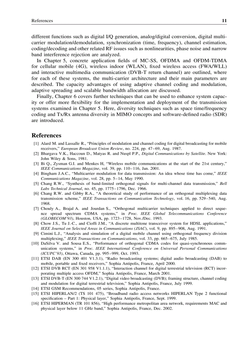 image for page Multi Carrier and Spread Spectrum Systems