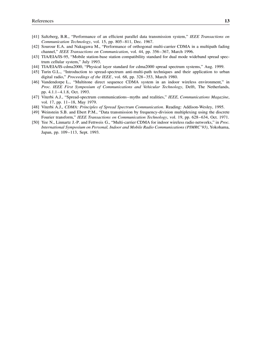 image for page Multi Carrier and Spread Spectrum Systems