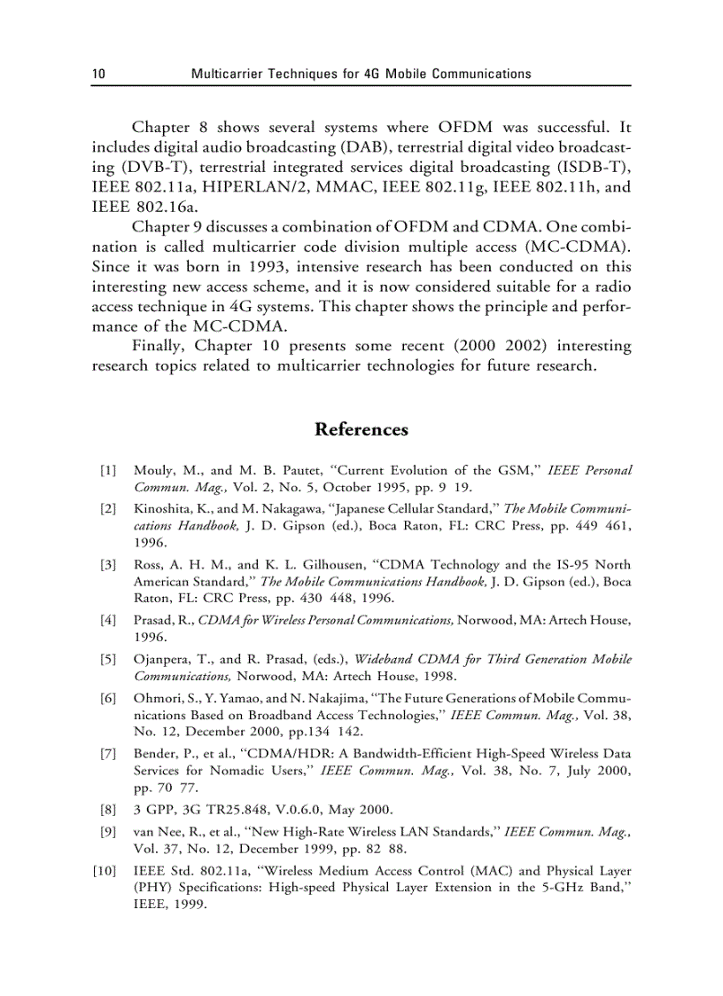 image for page Multicarrier Techniques for 4G Mobile Communications