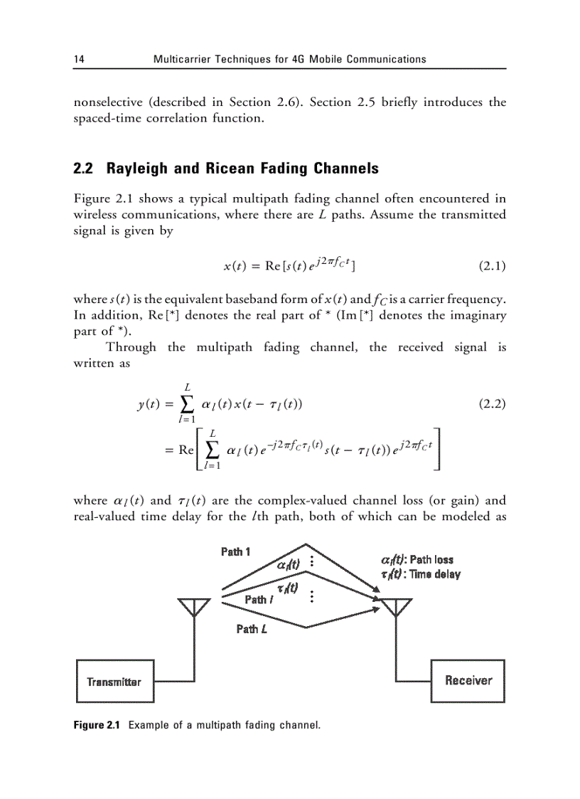 image for page Multicarrier Techniques for 4G Mobile Communications
