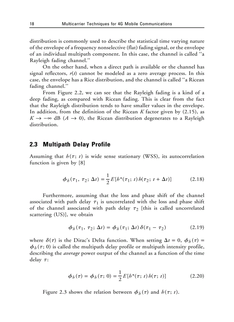 image for page Multicarrier Techniques for 4G Mobile Communications