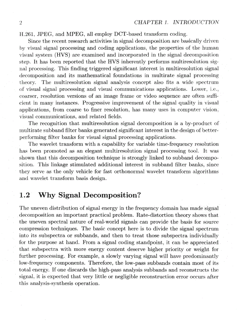 image for page Multiresolution Signal Decomposition Transforms Subbands Wavelets