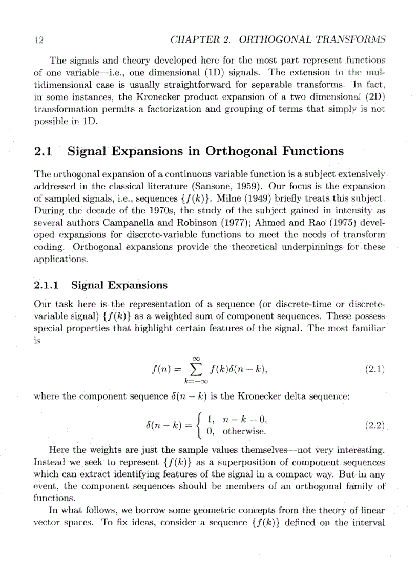 image for page Multiresolution Signal Decomposition Transforms Subbands Wavelets