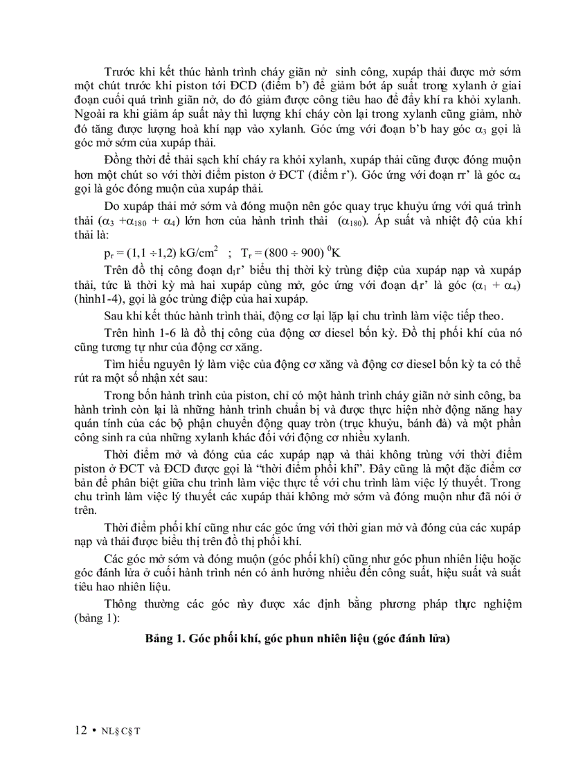 image for page Nguyên Lý Động Cơ Đốt Trong 1