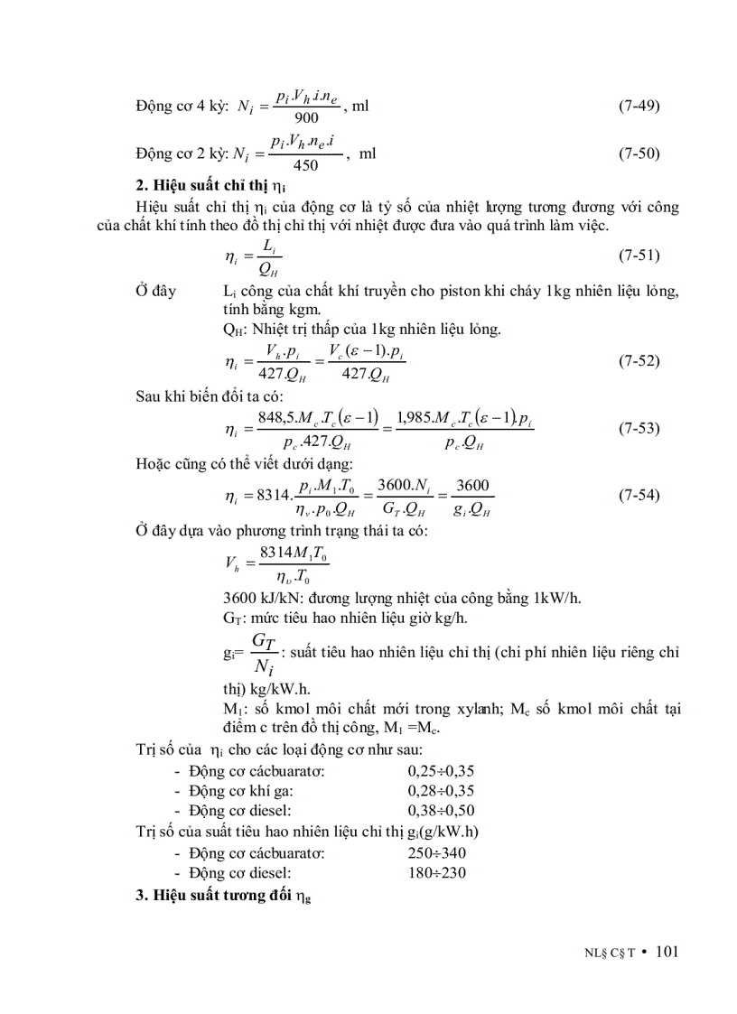 image for page Nguyên Lý Động Cơ Đốt Trong 1