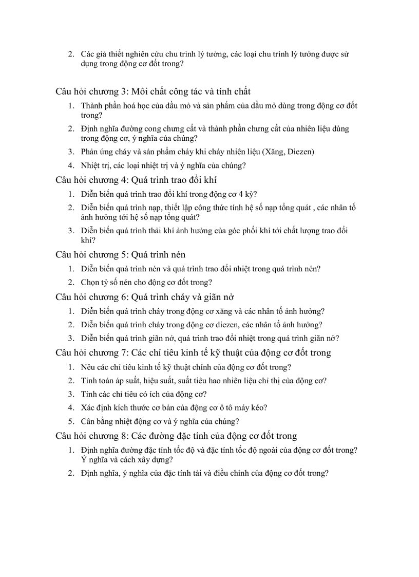 image for page Nguyên Lý Động Cơ Đốt Trong 1