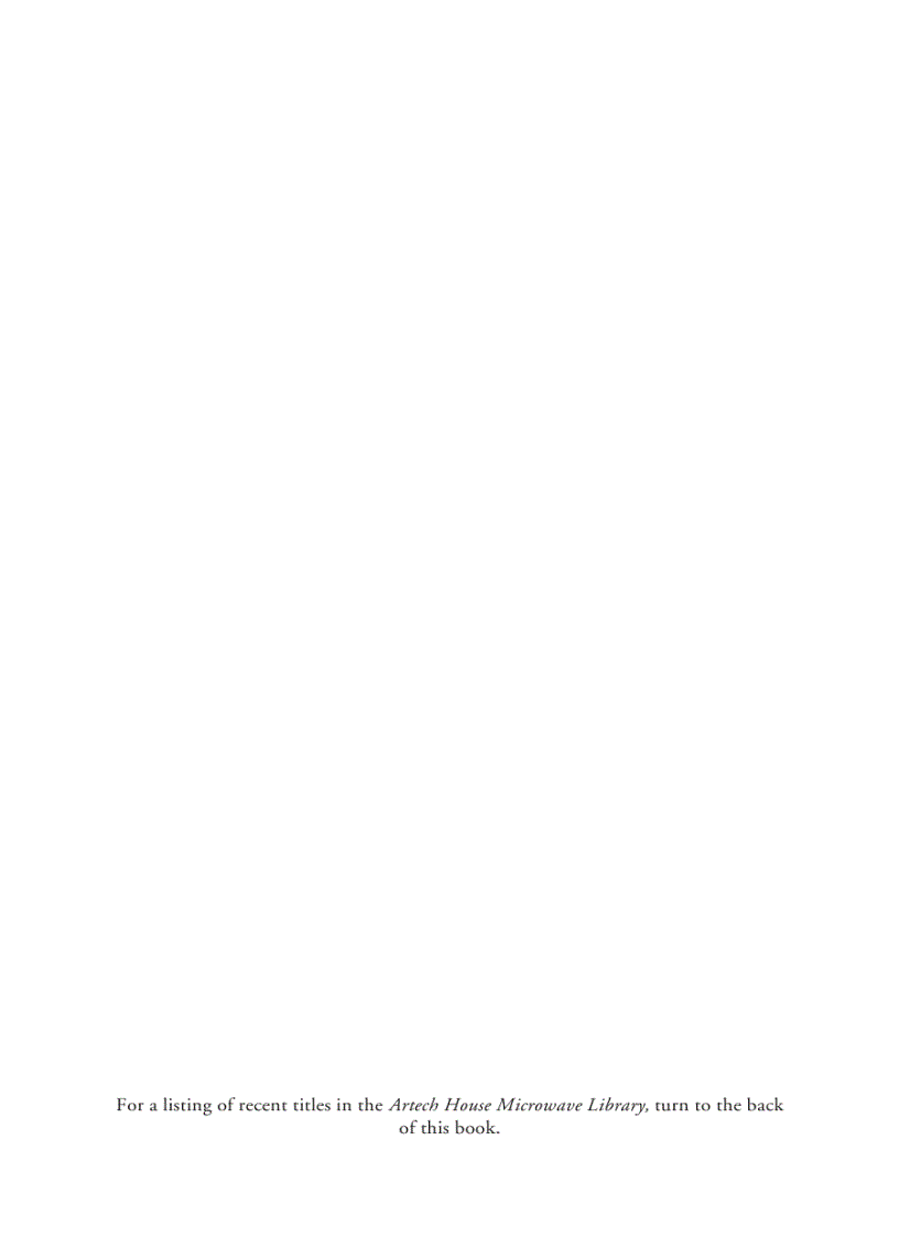 image for page Nonlinear Microwave And RF Circuits 2nd Edition