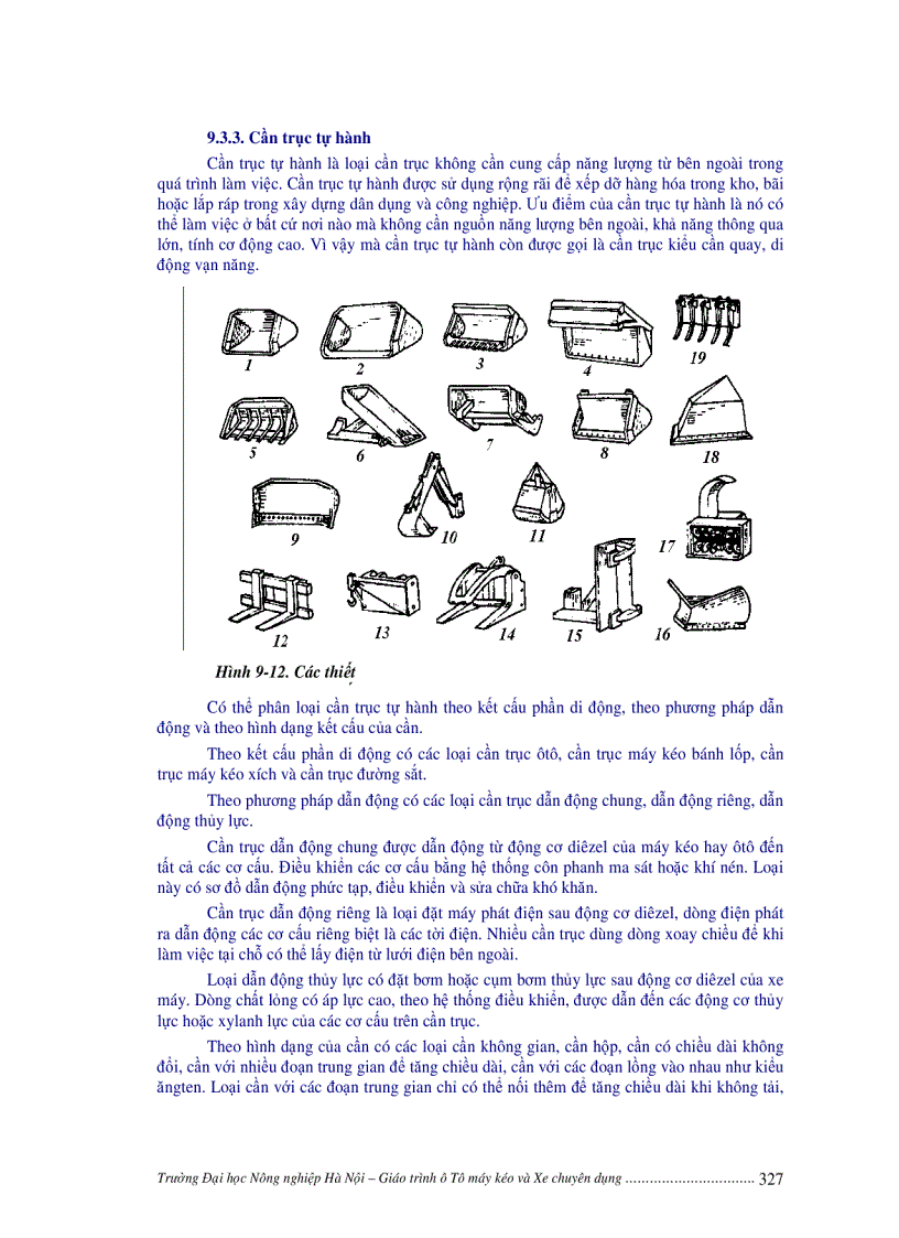 image for page Ô tô máy kéo và xe chuyên dụng