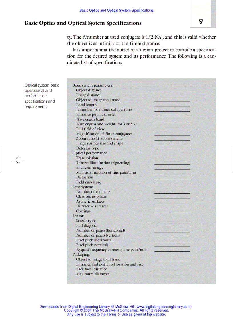 image for page Optical System Design