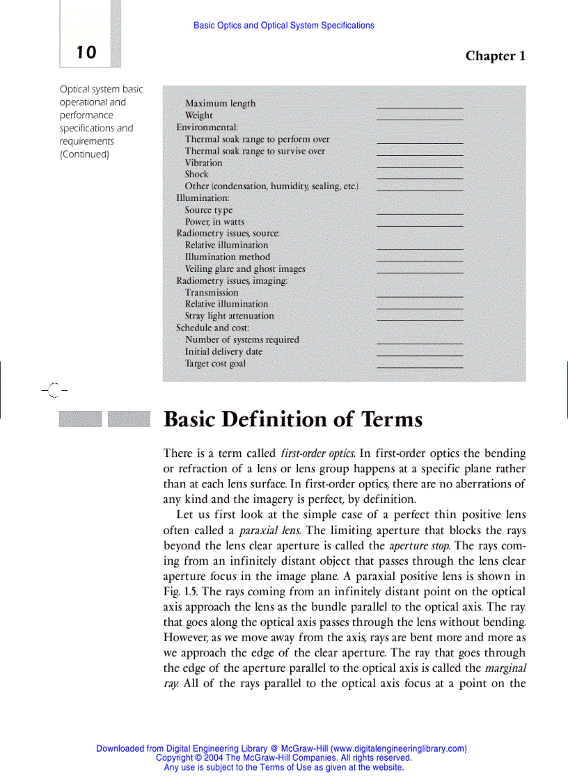 image for page Optical System Design
