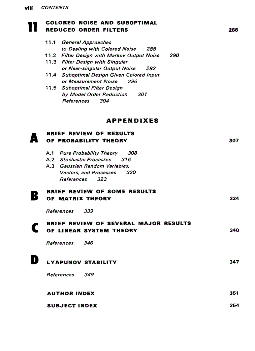 image for page Optimal Filtering
