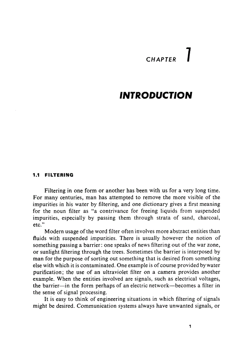 image for page Optimal Filtering